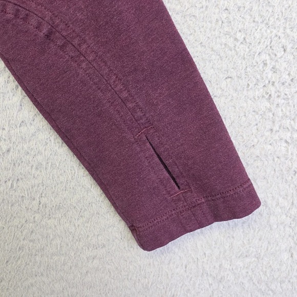 Lululemon Thats A Wrap Jacket Womens 4 Purple Crossover Thumbhole French Terry - Picture 7 of 16